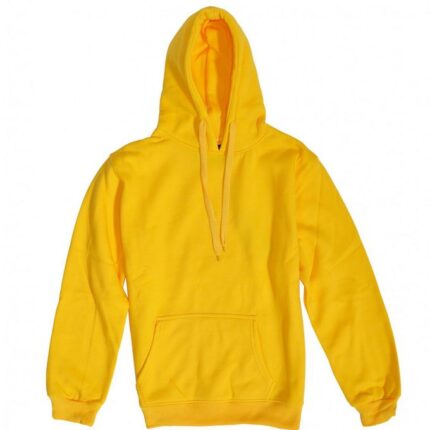 yellow hoodie